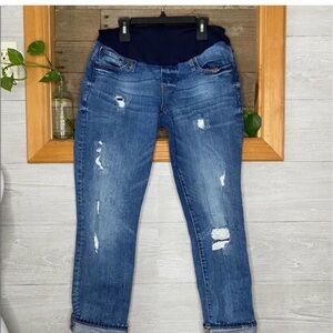 Gap Maternity crop jeans
